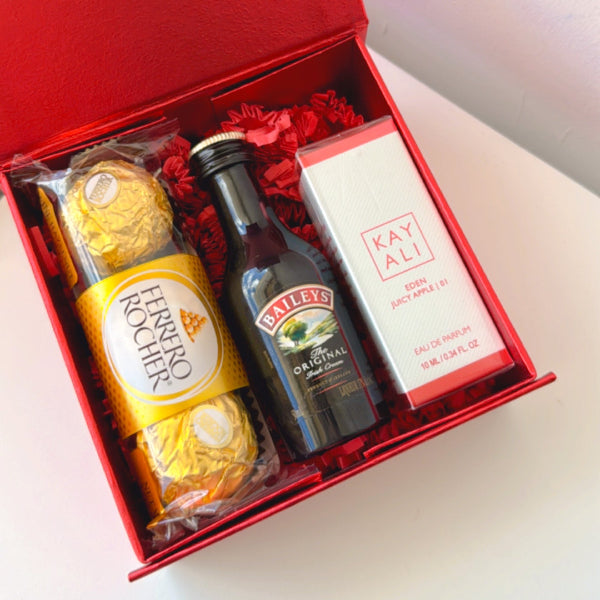 KoketBox Clásica 006-03-EDEN JUICY APPLE 01, 10ML, Shot de Baileys 50cl y Ferrero Rocher
