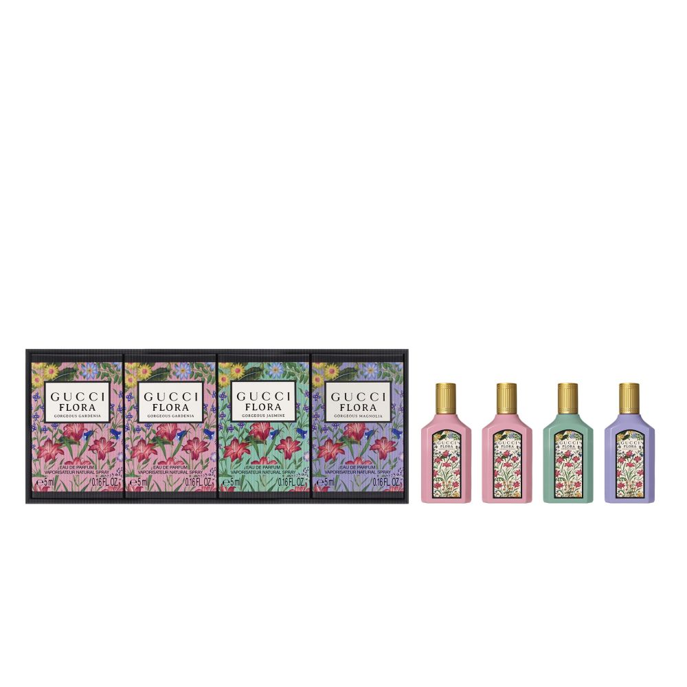 Gucci Set de FLORA 4 Miniaturas Eau de Parfum -Mujer