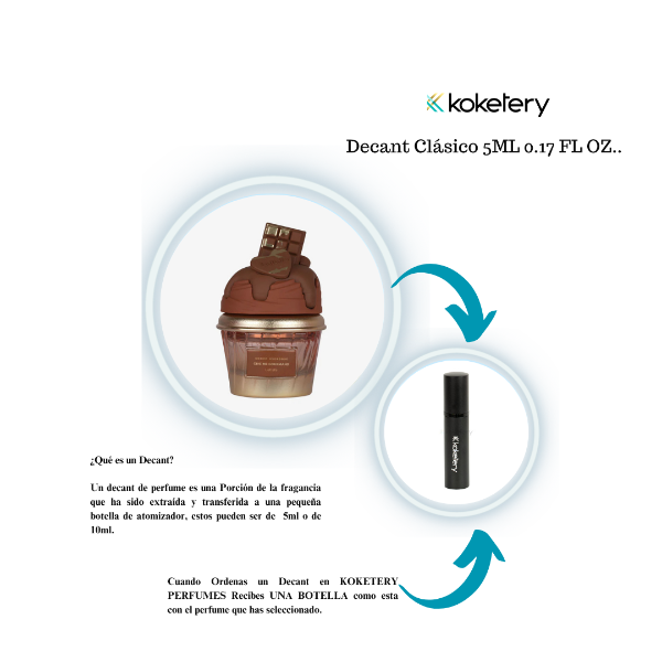 Give Me Gourmand Choco Overdose Eau de Parfum By Lattafa 10ML -DECANT CLÁSICO