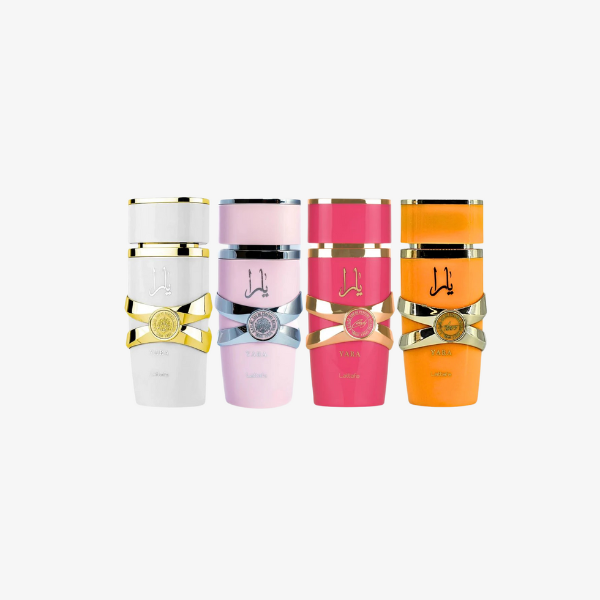 Yara By Lattafa Set 4 Miniaturas de Mujer 5ML 0.17 FL OZ