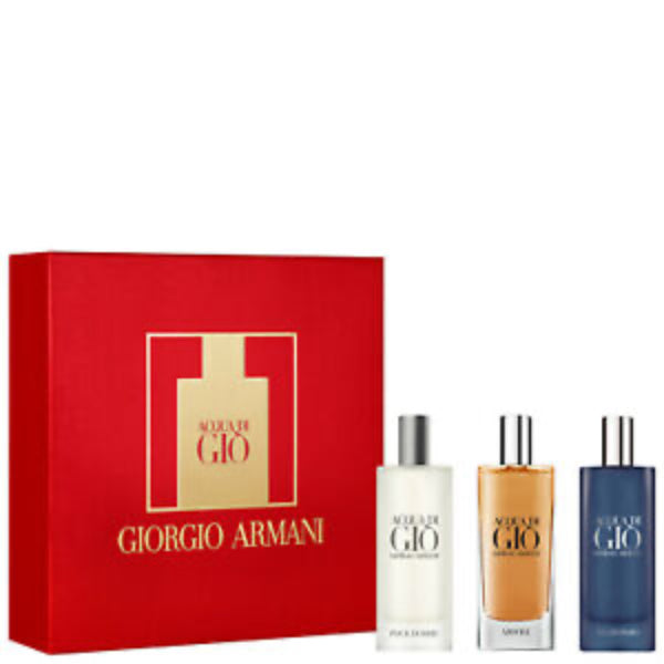 ACQUA DI GIO By Giorgio Armani Set de Tres 15ML0.50 OZ