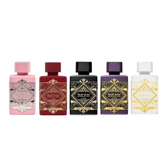BADEE AL OUD Set de 5 miniaturas DE 5ML 0.16 OZ FL -Mujer/Hombre
