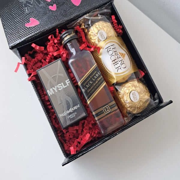 KoketBox 006-01 MYSLF 7ML , Black Label 12 Años y Ferrero Rocher