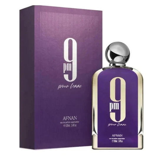 9PM Pour Femme By AFNAN 100ML 3.4 FL OZ-Mujer