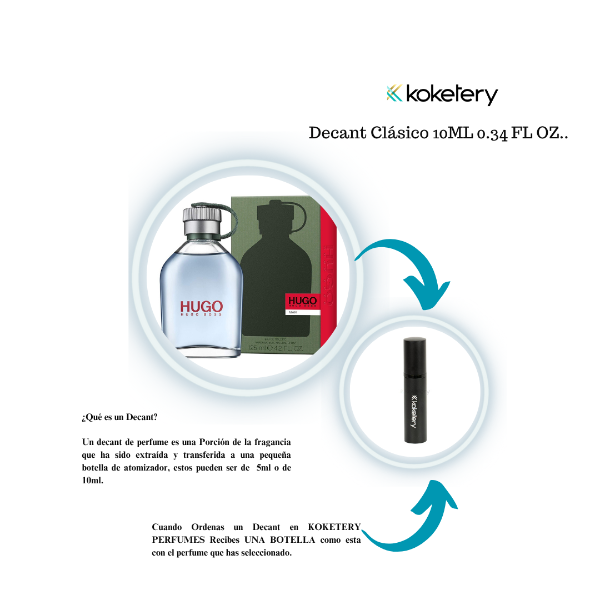 Hugo By Hugo Boss Eau de Toilette  -Hombre DECANT CLÁSICO