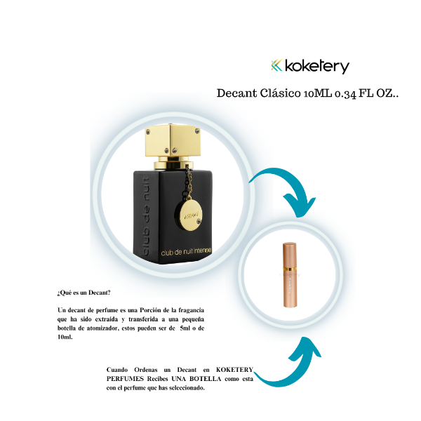 Club de Nuit Intense By ARMAF Parfum -Mujer-DECANT CLÁSICO
