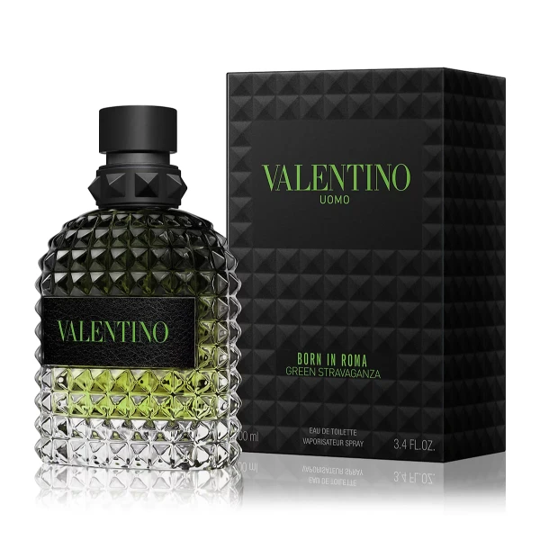 Born In Roma Green Stravaganza  Uomo Eau de Toilette By Valentino-Hombre