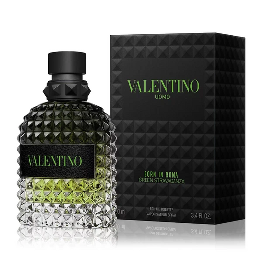 Born In Roma Green Stravaganza  Uomo Eau de Toilette By Valentino-Hombre