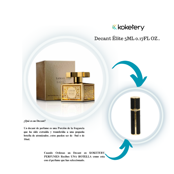 LAMAR By KAJAL Eau de Parfum- Mujer/Hombre -DECANT ÉLITE