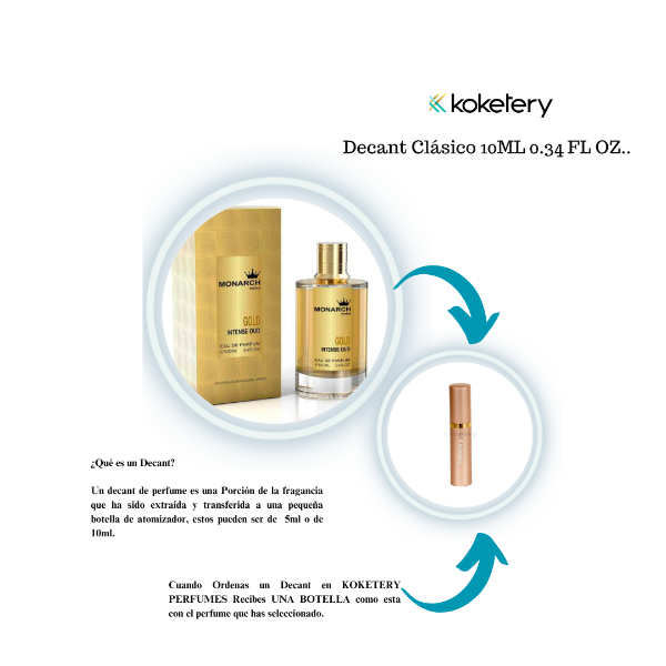 Gold Intense Oud By Monarch - Mujer/Hombre-DECANT CLÁSICO