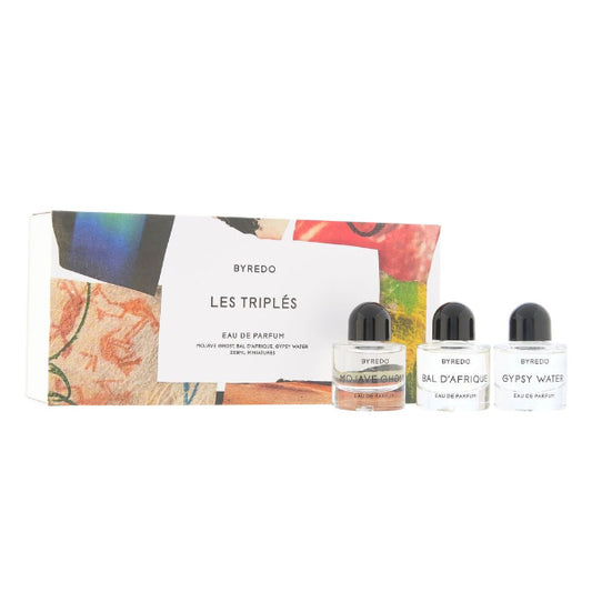 Set de 3 Miniaturas BYREDO LES TRIPLÉS Eau de Parfum Miniaturas de 8ml 0.27oz.