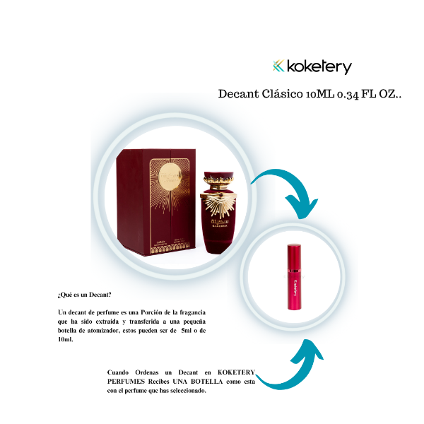 Sakeena By Lattafa Eau de Parfum Mujer- -DECANT CLÁSICO