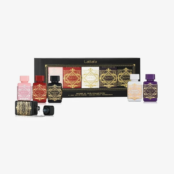 BADEE AL OUD Set de 5 miniaturas DE 5ML 0.16 OZ FL -Mujer/Hombre