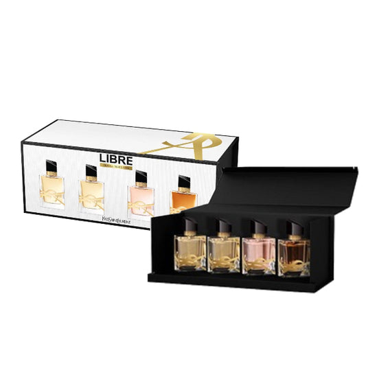 Libre By Yves Saint Laurent  Set de 4  Miniaturas de Mujer 7.5 ml 0.25 Oz