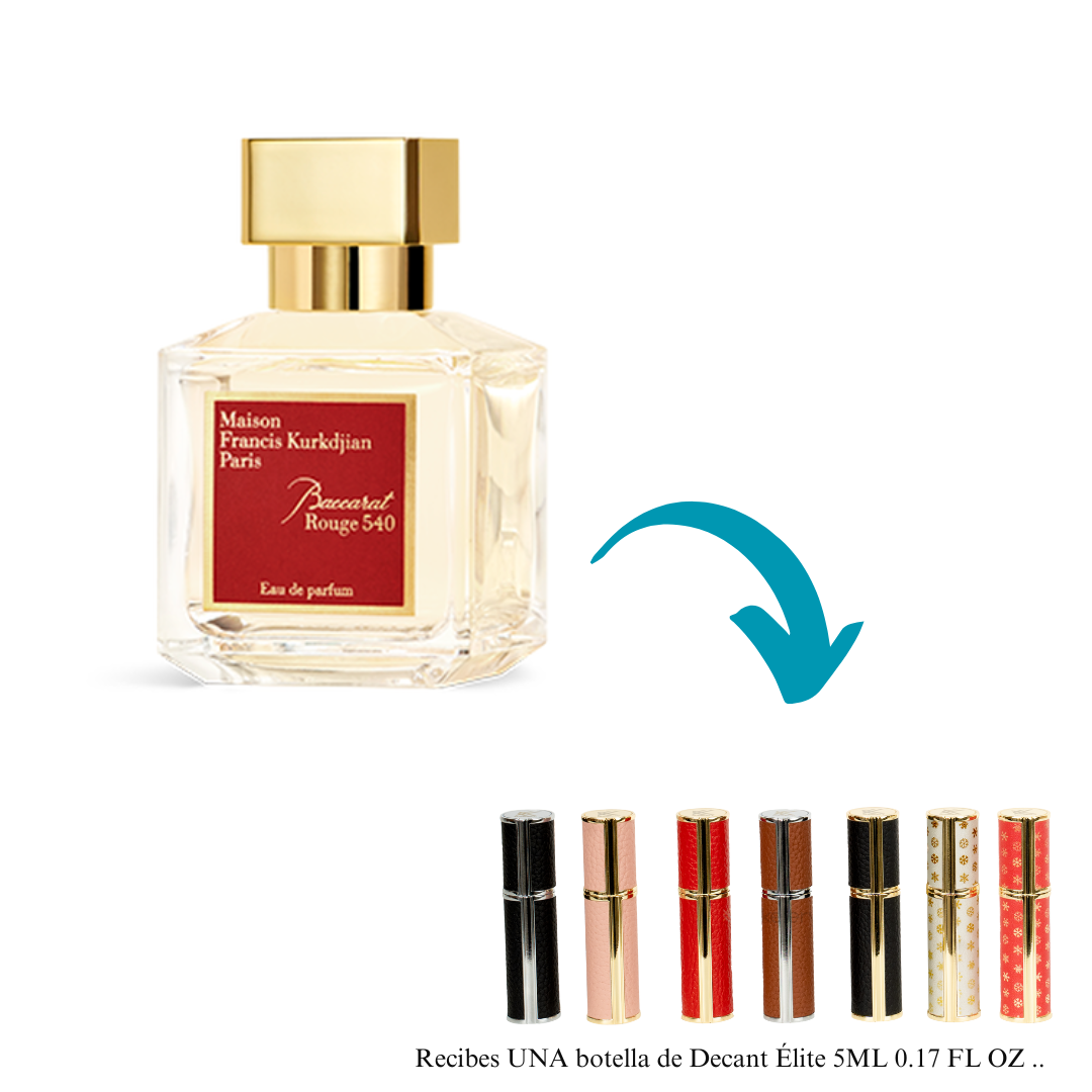 Baccarat Rouge 540 Eau de Parfum By Maison Francis Kurkdjian - Mujer/Hombre-DECANT ÉLITE