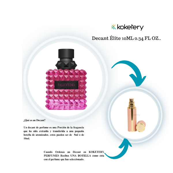 Born In Roma Uomo Extradose By Valentino Parfum -Mujer  -DECANT ÈLITE