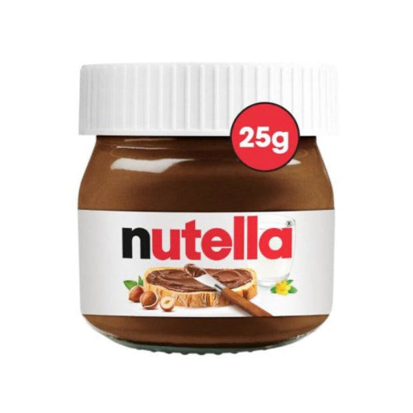 Mini Nutella 25g Frasco de Cristal