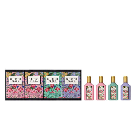 Gucci Set de FLORA 4 Miniaturas Eau de Parfum -Mujer