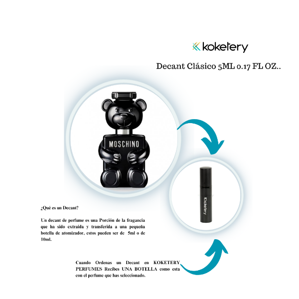 Toy Boy By Moschino Eau de Parfum -Hombre- DECANT CLÁSICO