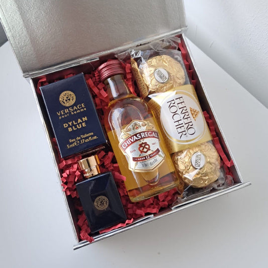 KoketBox 006-05 Dylan Blue 5ML, Chivas Regal 12 años y Ferrero Rocher