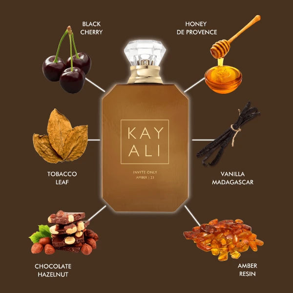 INVITE ONLY AMBER  23 By KAY ALI  Eau de Parfum-Mujer/Hombre