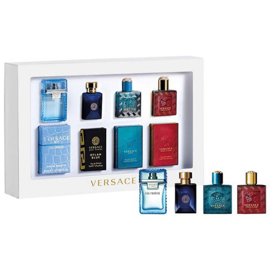 VERSACE Set de 4  Miniaturas de Hombre de 5ml 0.17 oz