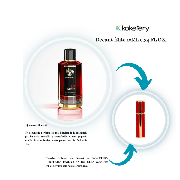 RED TABBACO By Mancera Eau de Parfum-Mujer/Hombre- DECANT ÉLITE