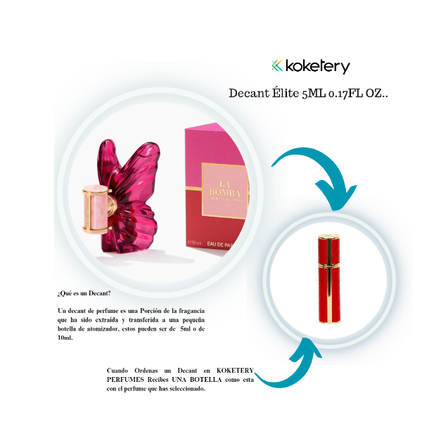 La BOMBA By Carolina Herrera Eau de Parfum- Mujer- DECANT ÉLITE