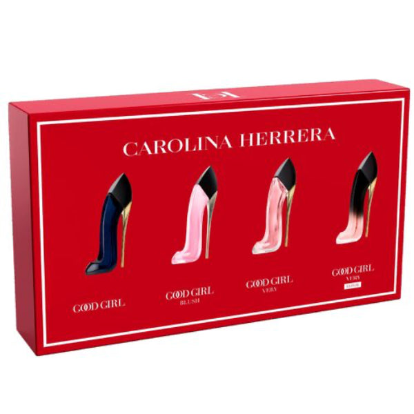 Good Girl By Carolina Herrera Set 4 Miniaturas de 7ML 0.20 FL OZ - Mujer