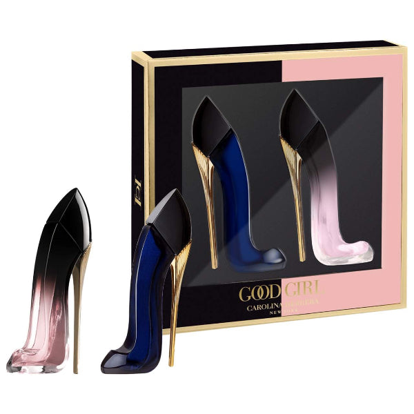 Good Girl Blush  y Good Girl  Blush Elixir By Carolina Herrera.  set de  2 Miniaturas 7ml 0.24 Oz