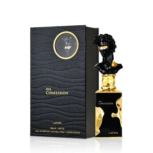 His Confession Eau de Parfum By LATTAFA -Hombre-DECANT CLÁSICO