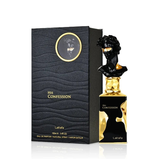 His Confession Eau de Parfum By LATTAFA -Hombre-DECANT CLÁSICO