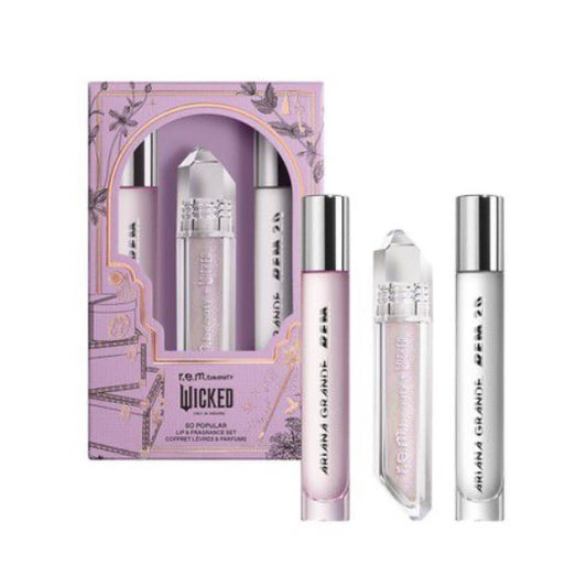 R.E.M Beauty WICKED By Ariana Grande Set  2 Perfumes 1 Lbial-Mujer