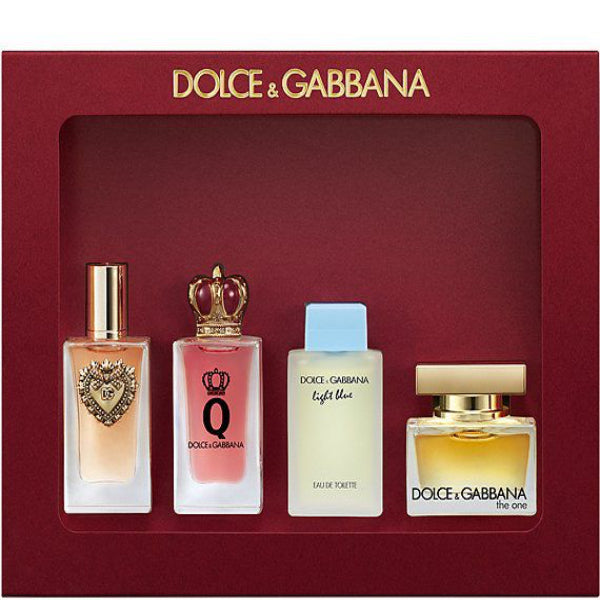 Dolce & Gabbana Set de 4 Miniaturas de Mujer