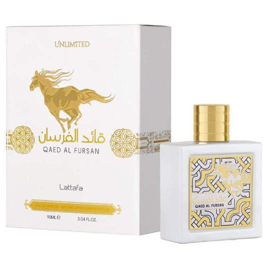 Qaed Al Fursan Unlimited  By Lattafa Eau de Parfum Mujer/Hombte -DECANT CLÁSICO