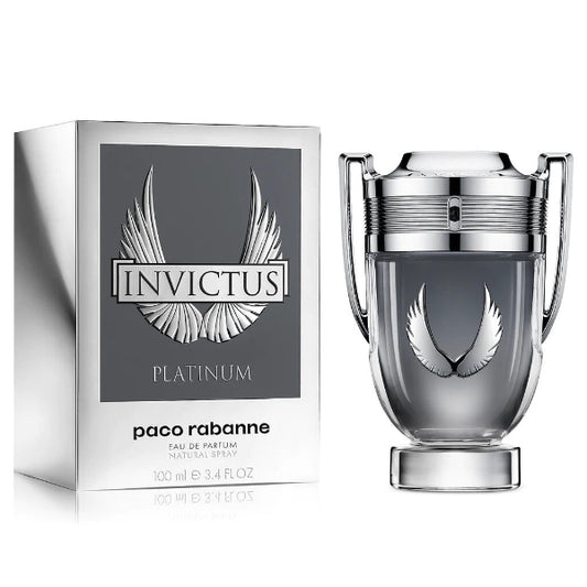 Invictus Platinum By Paco Rabanne Eau de Parfum -Hombre