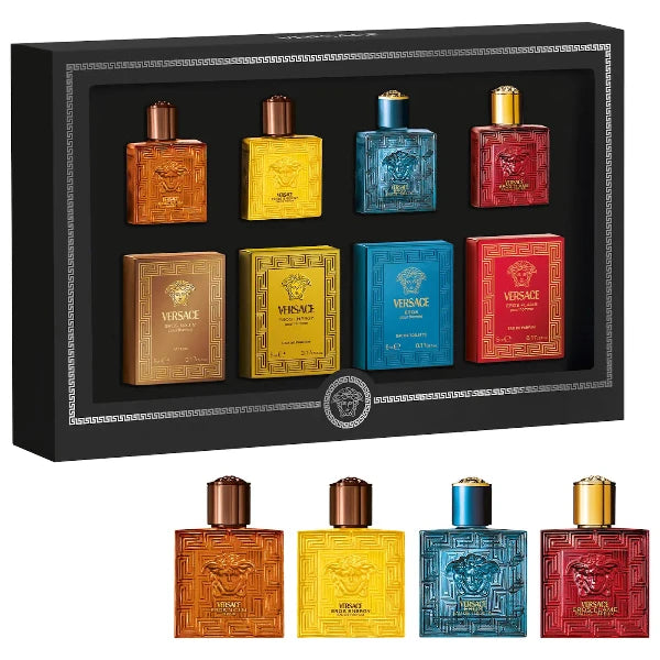 Versace Eros Set de 4 Miniaturas 5ML 0.17 FL OZ